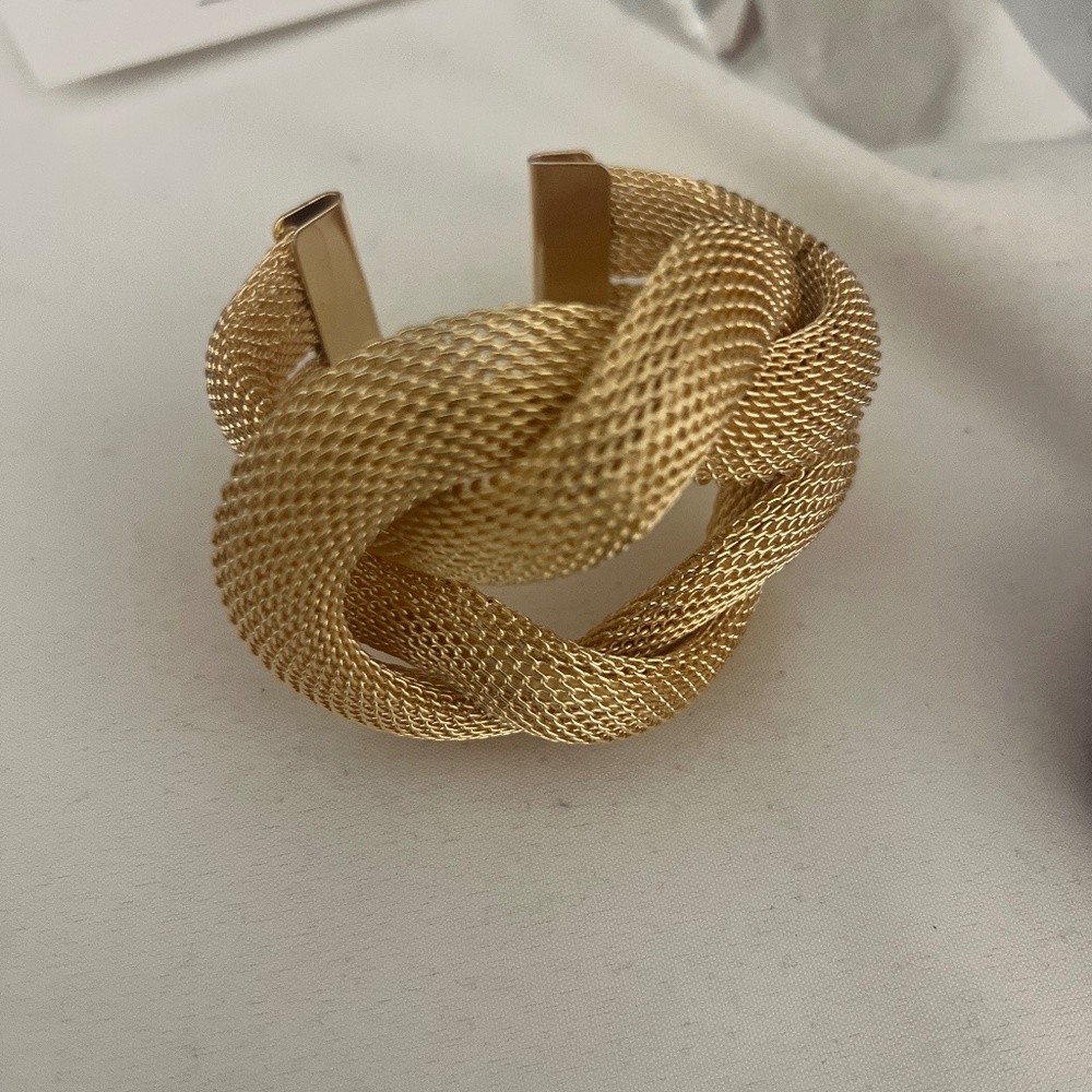Statement Gold Bracelet